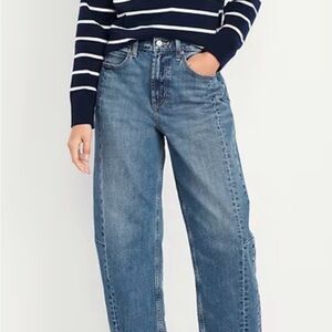 Old Navy Barrel Ankle Jeans 4 NWOT